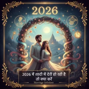 2026 में शादी में देरी हो रही है तो क्या करें
