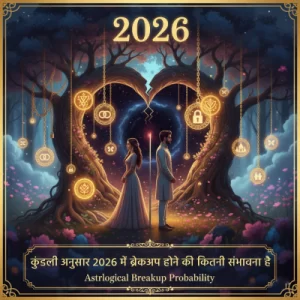 कुंडली अनुसार 2026 में ब्रेकअप होने की कितनी संभावना है